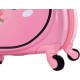 Valise enfant/fille ROSE LOVE PARIS 2031 ABS 50CM