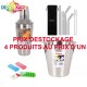 Shaker 750ccm en acier inoxydable