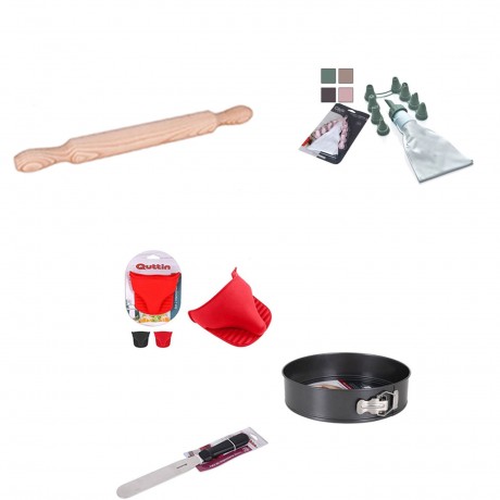Moule à gâteau + Gant cuisine + Pelle à gâteau