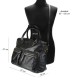 Sac à Main Femme Cuir, Sac en cuir De Vachette - Porte Main / Epaule modèle "So-CITY"