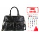 Sac à Main Femme Cuir, Sac en cuir De Vachette - Porte Main / Epaule modèle "So-CITY"