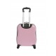 Valise enfant/fille ROSE LOVE PARIS 2031 ABS 50CM