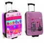 Valise enfant/fille ROSE LOVE PARIS 2031 ABS 50CM