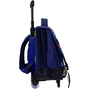 Sac à Dos Cartable à roulettes Bleu AIC-T05241 / 41 cm