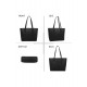 Sac à main femme   + Cadeau surprise, Sac Cabas Femmes PU Cuir ECO Grand Sac a Main Travail Cours Lycee Bandouliere