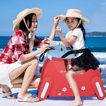 Snowball - Valise Enfant Type Cabine 50 CM Polycarbonate Fille - Type Easyjet - Ryanair