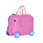 Valise Enfant Type Cabine  Polycarbonate/DOG -ROUGE  - Type Easyjet - Ryanair/BLEU