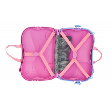 Valise Enfant Type Cabine  Polycarbonate/DOG -ROUGE  - Type Easyjet - Ryanair/BLEU