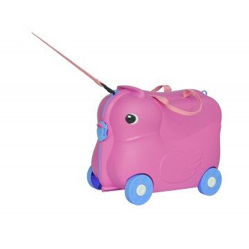 Valise enfant/fille ROSE LOVE PARIS 2031 ABS 50CM 