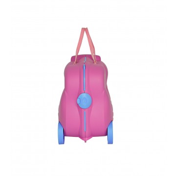 Valise enfant/fille ROSE LOVE PARIS 2031 ABS 50CM 