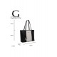 Sac à main femme  + Cadeau surprise, Sac Cabas Femmes PU Cuir ECO Grand Sac a Main Travail Cours Lycee
