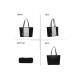 Sac à main femme  + Cadeau surprise, Sac Cabas Femmes PU Cuir ECO Grand Sac a Main Travail Cours Lycee