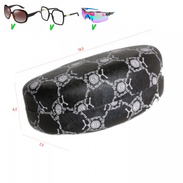 Étuis à Lunettes Rigides, Boîte de Protection de Lunettes de Soleil Mode & Tenadance N3735-8