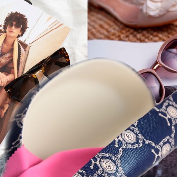 Étuis à Lunettes Rigides, Boîte de Protection de Lunettes de Soleil Mode & Tenadance N3735-8