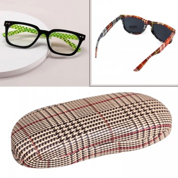 BAZA Etui a lunettes rigide Femme Homme LONDON