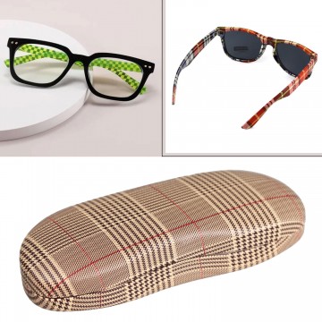 BAZA Etui a lunettes rigide Femme Homme LONDON