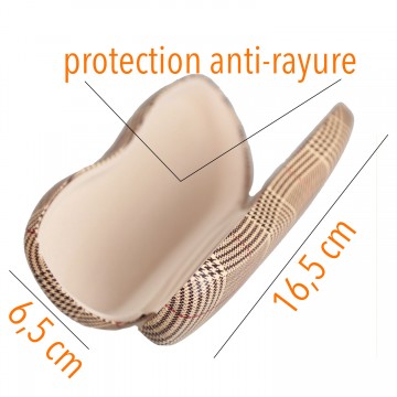 BAZA Etui a lunettes rigide Femme Homme LONDON