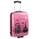 Valise enfant/fille ROSE LOVE PARIS 2031 ABS 50CM