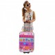 Valise enfant/fille ROSE LOVE PARIS 2031 ABS 50CM