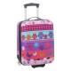 Valise enfant/fille ROSE LOVE PARIS 2031 ABS 50CM