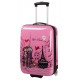 Valise enfant/fille ROSE LOVE PARIS 2031 ABS 50CM