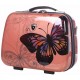 Vanity Case Rigide Rose Gold avec poignée et bandoulière - Madisson.