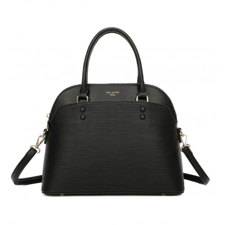 Sac à main femme + Cadeau surprise, Sac C Femmes PU Cuir ECO Grand Sac a Main Travail Cours NOIR