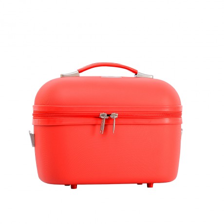 VANITY CASE SNOWBALL DUBLIN 34 X 24 CM ABS - Idée cadeau femme Rouge