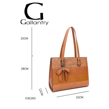 Sac à main femme   + Cadeau surprise, Sac Cabas Femmes PU Cuir ECO Grand Sac a Main Travail Cours Lycee Bandouliere