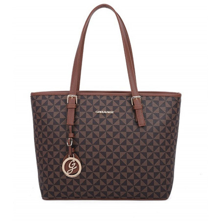 Sac à main femme   + Cadeau surprise, Sac Cabas Femmes PU Cuir ECO Grand Sac a Main Travail Cours Lycee Bandouliere