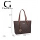 Sac à main femme   + Cadeau surprise, Sac Cabas Femmes PU Cuir ECO Grand Sac a Main Travail Cours Lycee Bandouliere