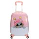 Valise enfant/fille ROSE LOVE PARIS 2031 ABS 50CM