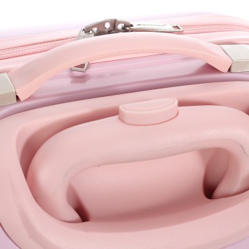 Valise enfant/fille ROSE LOVE PARIS 2031 ABS 50CM