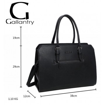 Sac à main femme   + Cadeau surprise, Sac Cabas Femmes PU Cuir ECO Grand Sac a Main Travail Cours Lycee Bandouliere