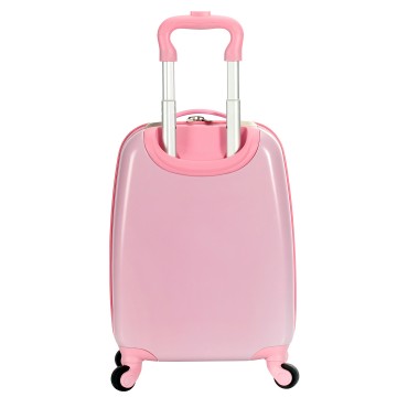 Valise enfant/fille ROSE LOVE PARIS 2031 ABS 50CM