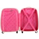 Valise enfant/fille ROSE LOVE PARIS 2031 ABS 50CM