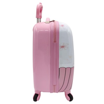 Valise enfant/fille ROSE LOVE PARIS 2031 ABS 50CM