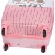 Valise enfant/fille ROSE LOVE PARIS 2031 ABS 50CM