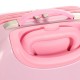 Valise enfant/fille ROSE LOVE PARIS 2031 ABS 50CM