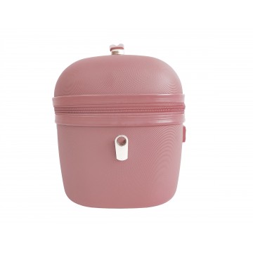 VANITY CASE SNOWBALL DUBLIN 34 X 24 CM ABS - Idée cadeau femme Ecru