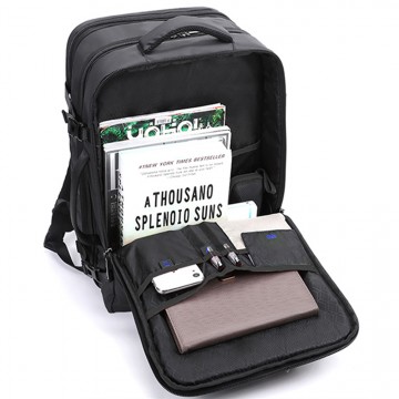 Sac à dos ordinateur à roulettes Trolley Business Line 17 pouces noir 47x21