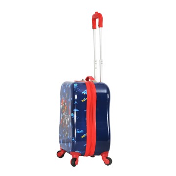 Snowball - Valise Enfant Type Cabine 50 CM Polycarbonate Fille - Type Easyjet - Ryanair