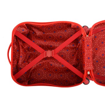 Snowball - Valise Enfant Type Cabine 50 CM Polycarbonate Fille - Type Easyjet - Ryanair