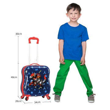 Snowball - Valise Enfant Type Cabine 50 CM Polycarbonate Fille - Type Easyjet - Ryanair