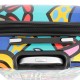 Valise Cabine Madisson Print Miami Beach 55 cm violet AIC-96820K