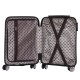 Valise enfant/fille ROSE LOVE PARIS 2031 ABS 50CM