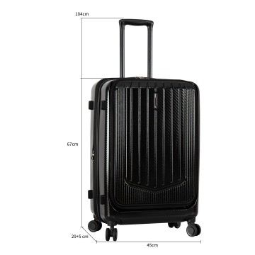 Lot de 3 Valises Vienne - 100% Polycarbonate
