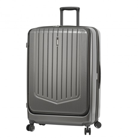 Valise  Cabine- 100% Polycarbonate 77X52X31CM Noir SNOWBALL