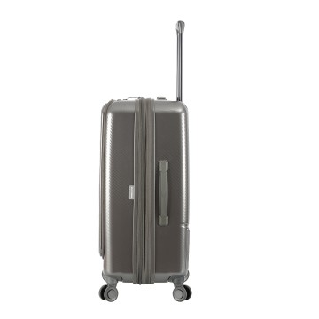 Valise  Cabine- 100% Polycarbonate 77X52X31CM Noir SNOWBALL