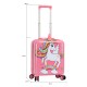 Valise enfant/fille ROSE LOVE PARIS 2031 ABS 50CM